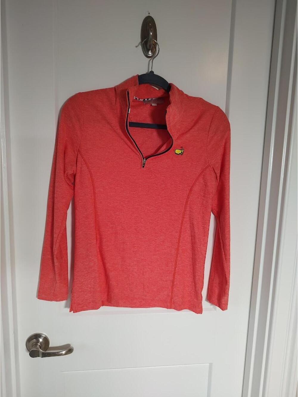 Masters Augusta National Coral Quarter-Zip Pullover